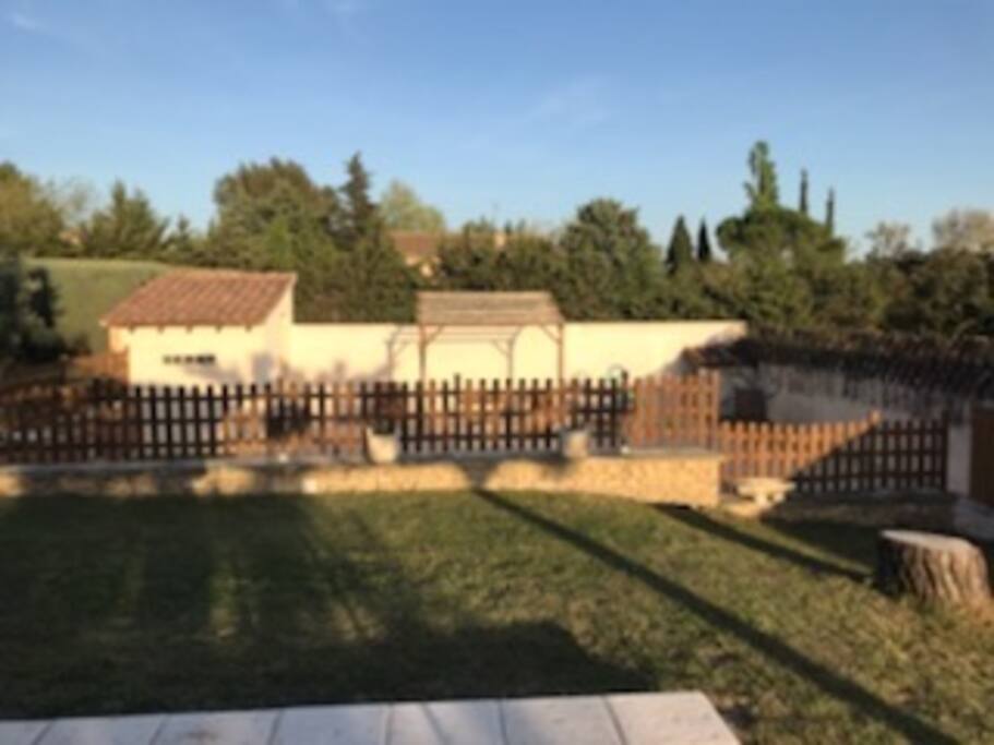 Vu de la terrasse