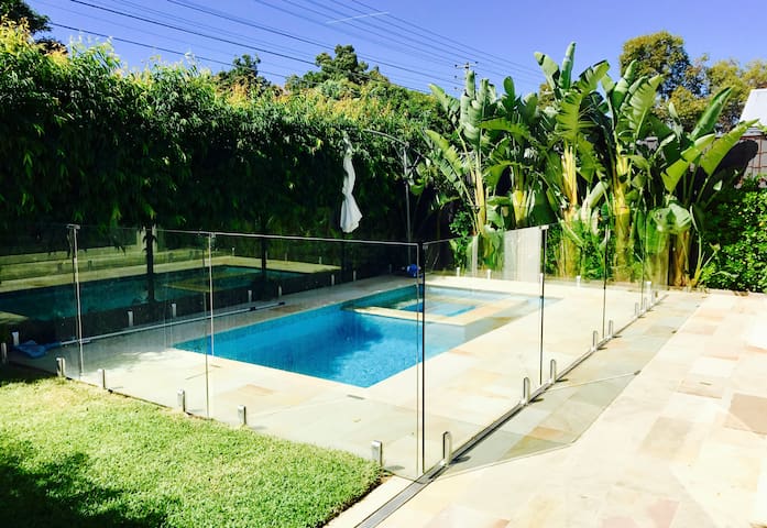 Inner city family retreat, new home