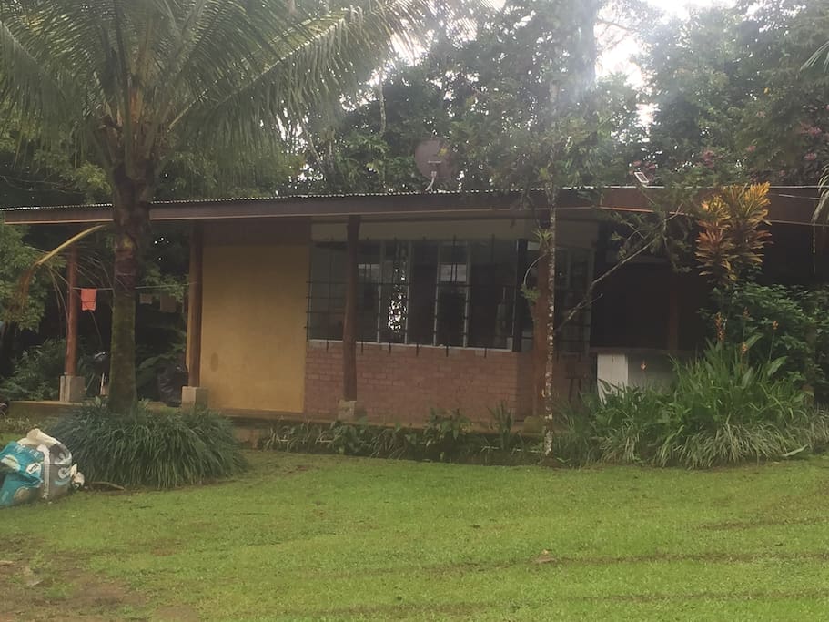 Frente de la casa