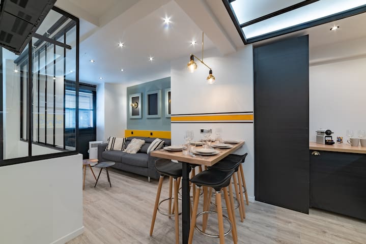 LUXURY FLAT , heart of MONTMARTRE , sacré -coeur