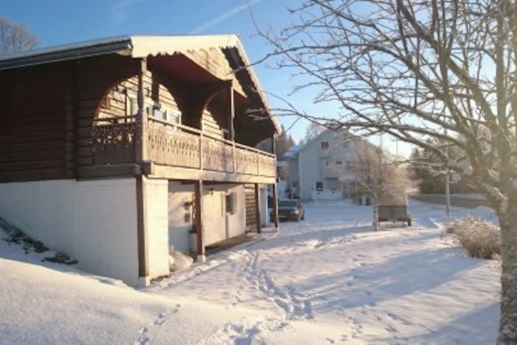 Winterpicture from the outside