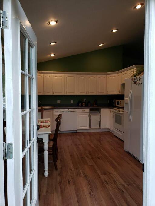 Entryway from the large deck.