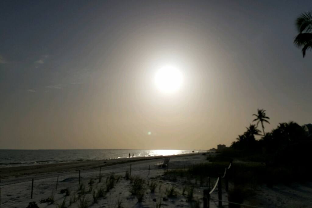 Come to Paradise! Beach Side Hideaway is only 1/2 block from this beautiful view