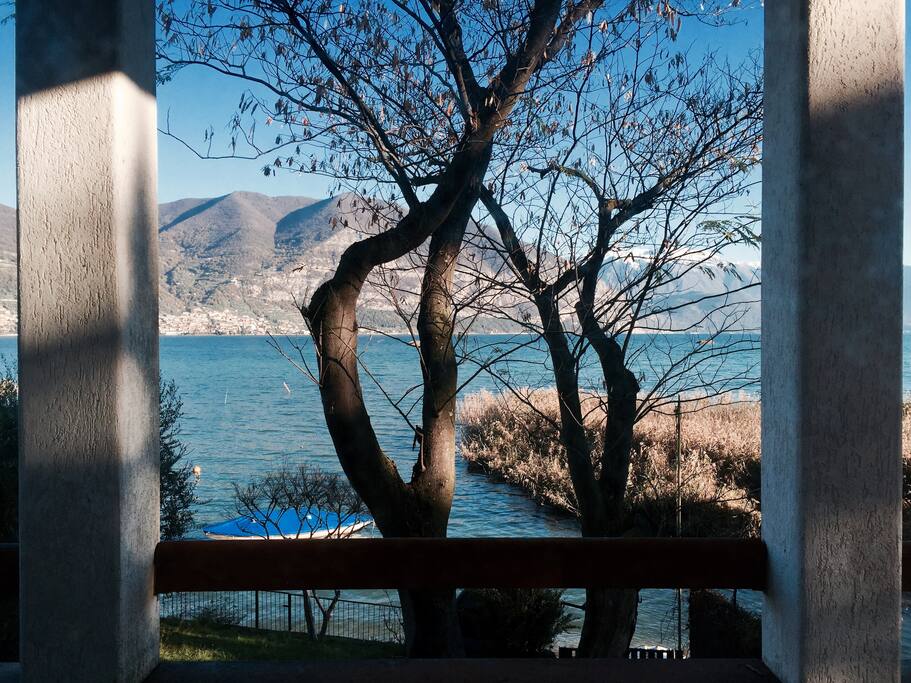 vista dal terrazzo