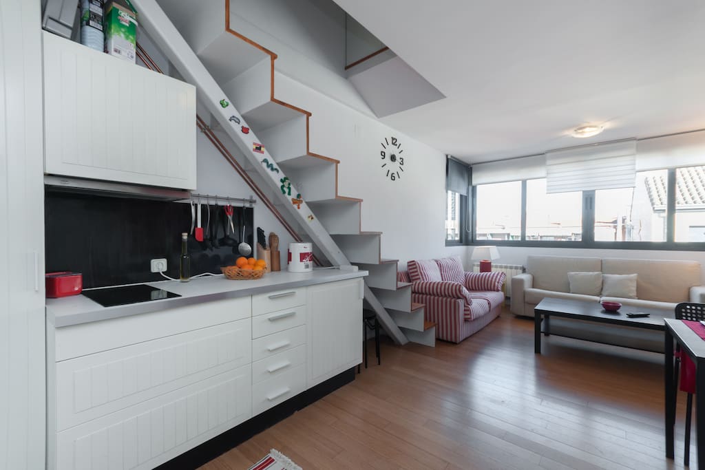 Cocina-Salón-comedor