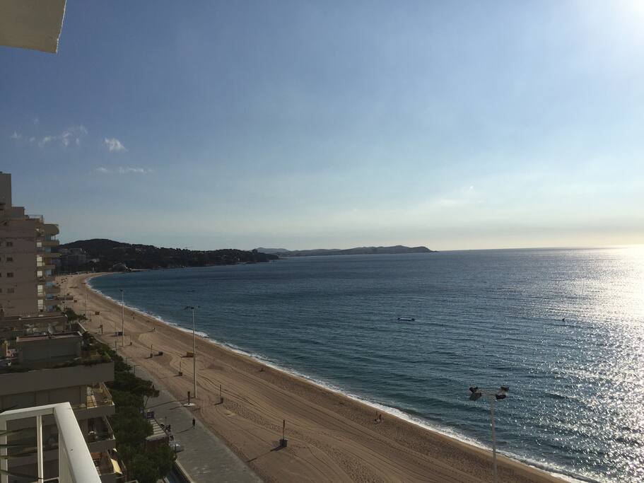 Vue de gauche balcon