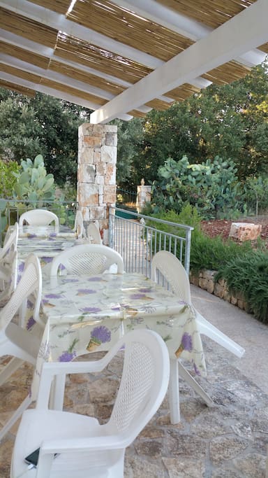 Gazebo per relax e colazioni