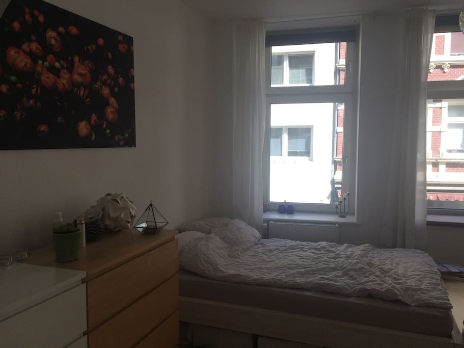 Ansicht von der Küche aus -- View from the kitchen