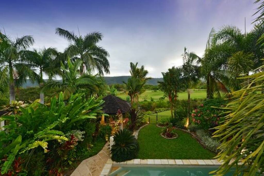 Stunning view from upstairs balcony