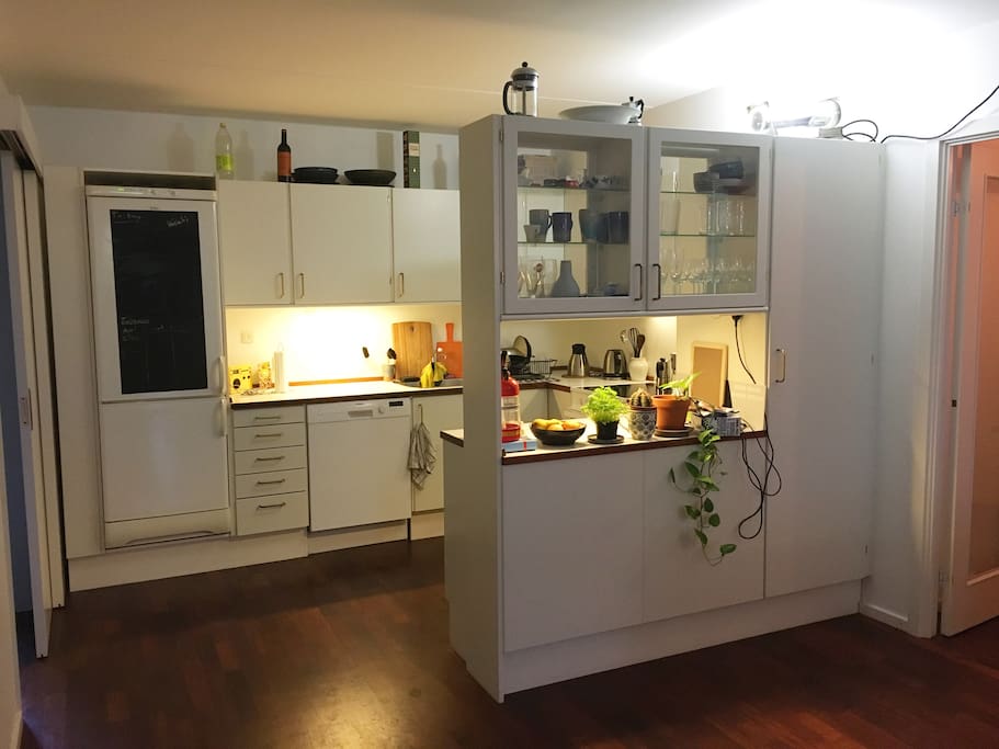 Shared kitchen with all necessary amenities