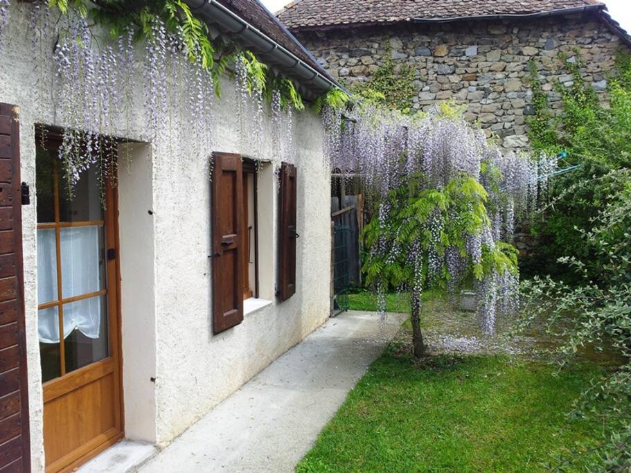 Façade Est devant la chambre des Parents