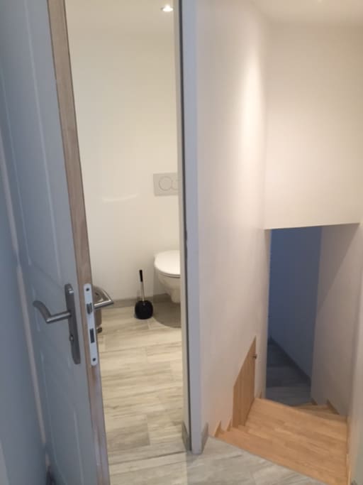 Toilette séparée
