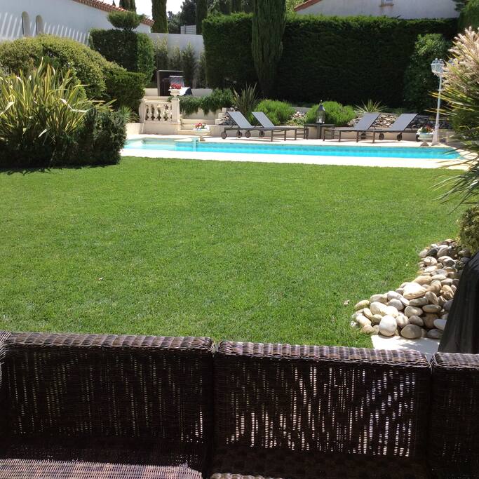vue sur jardin