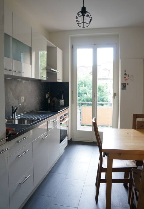 Kitchen with all amenities (Oven, Dish washer, Fridge, Freezer, Micro wave...)