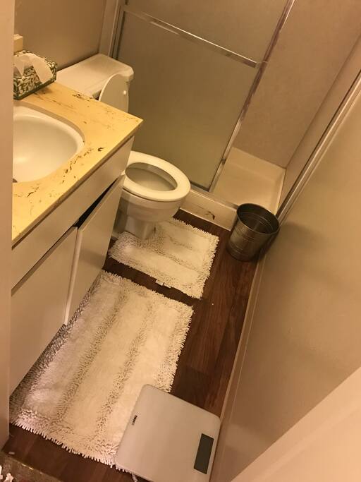 Private bathroom inside room :)