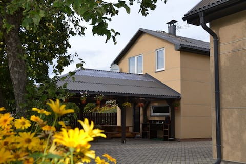 Detached house for guests near Riga and Jurmala.