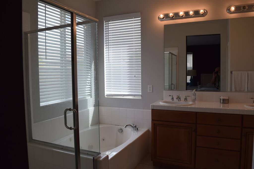 Master bathroom