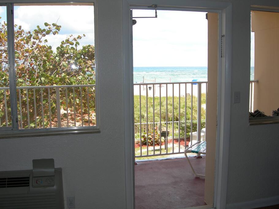 Looking out from the living room towards the beach. More photos can be found at the resort's web page, lacostabeachclub.net