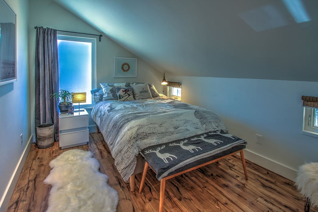 You'll also find two luxurious terrycloth robes (L and S/M) in the closet to use during your stay.