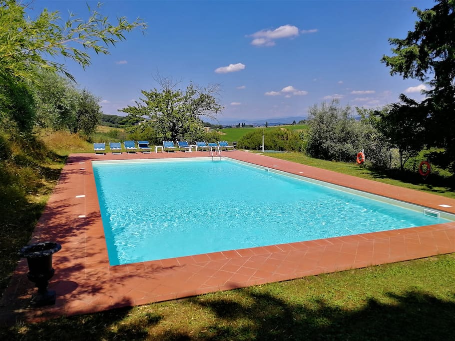 Swimming Pool by the Apartment