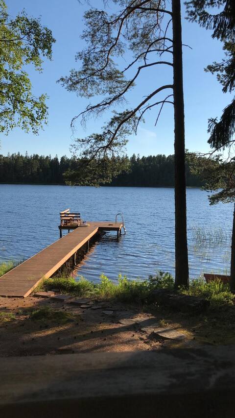 Traditional Finnish Summer Cottage