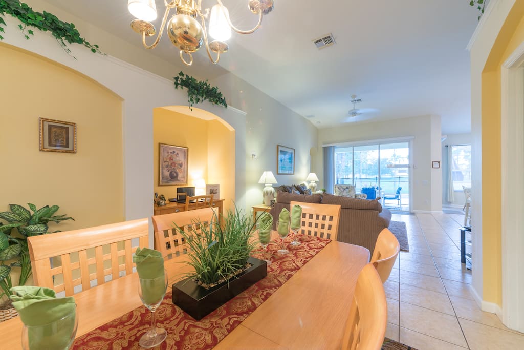 Large open living area with lots of sunlight.