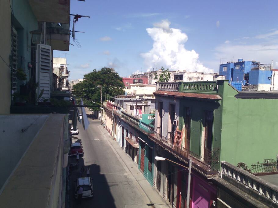 View from the balcony