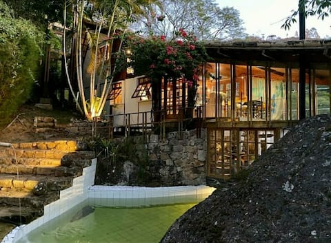 Stylish house in the mountains