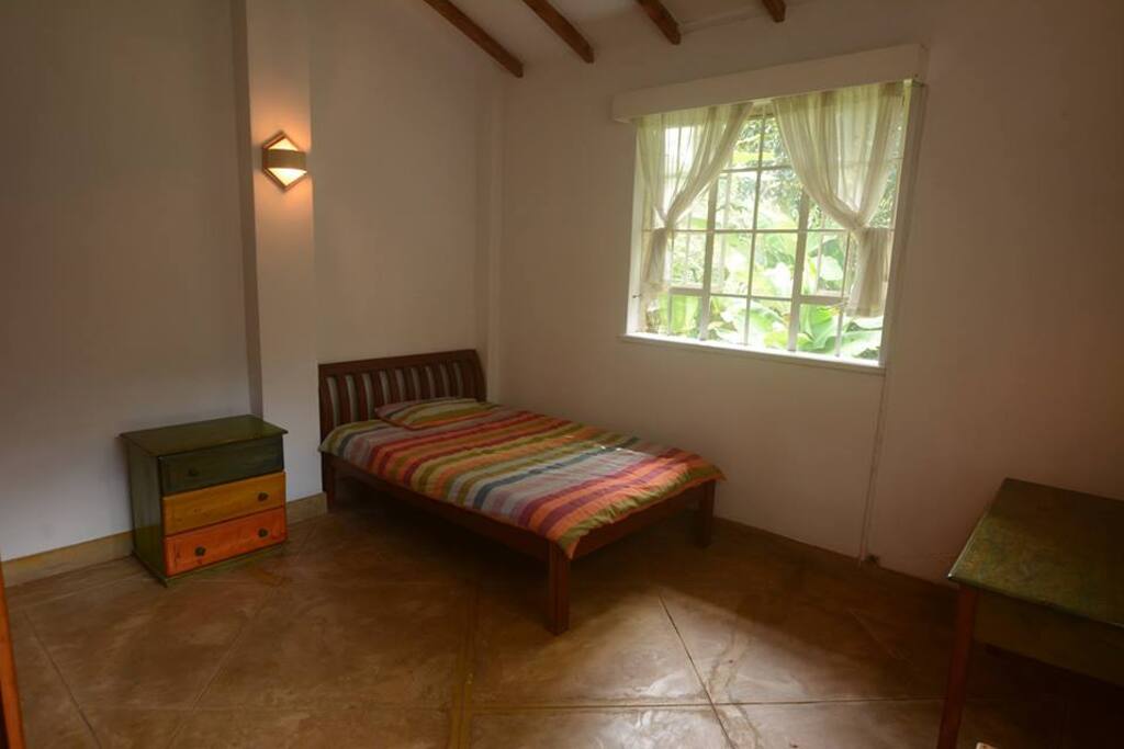 Room 2, queen-size bed