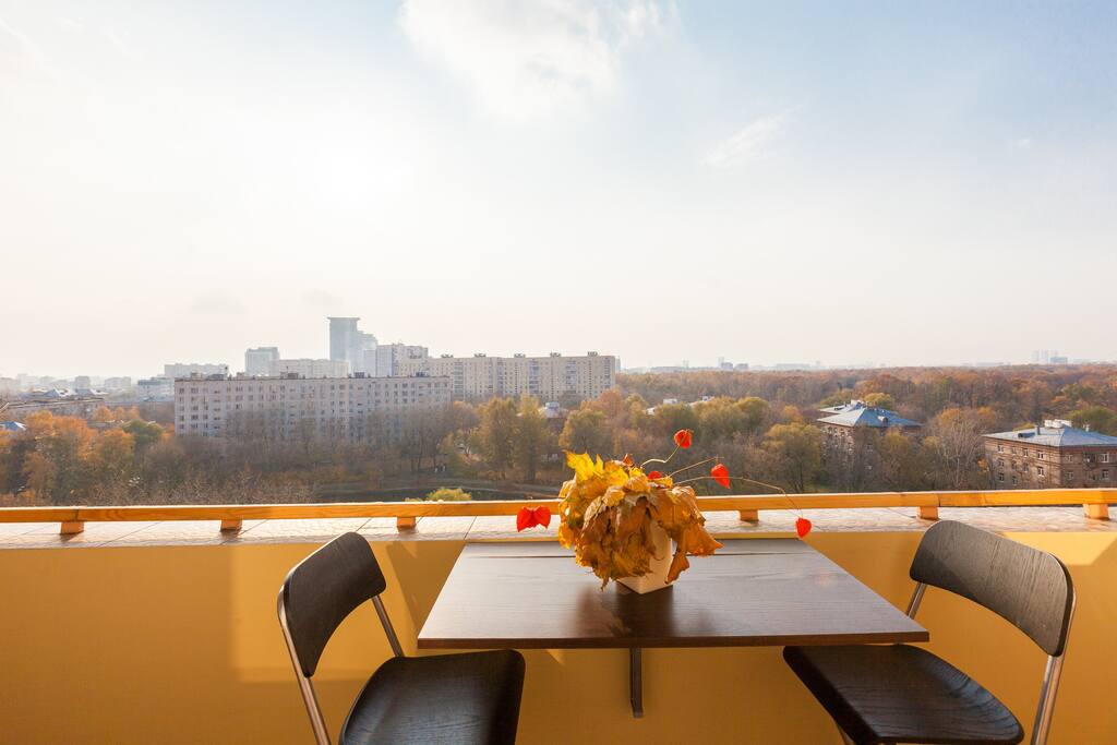 Our cozy balcony