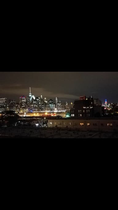 View from roof deck
