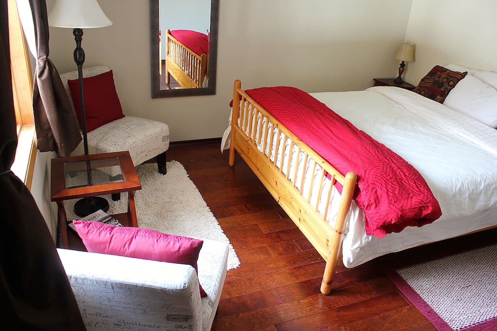 Another view of the main floor bedroom