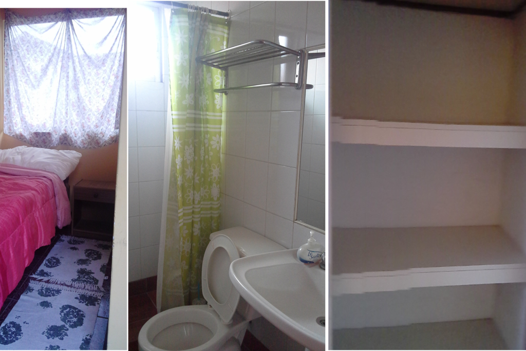 baño en la habitación