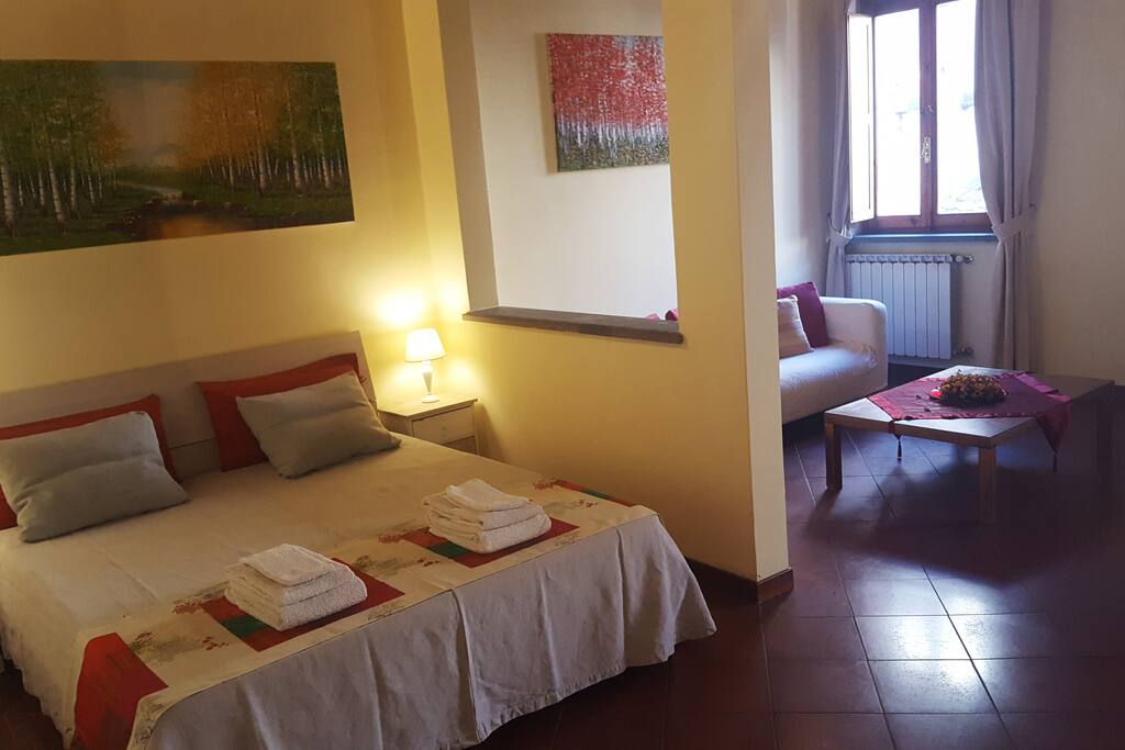 Living room - sleeping area