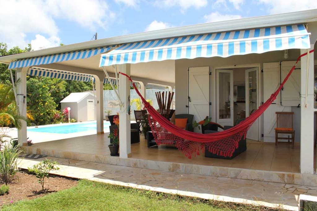 Hamac et terrasse