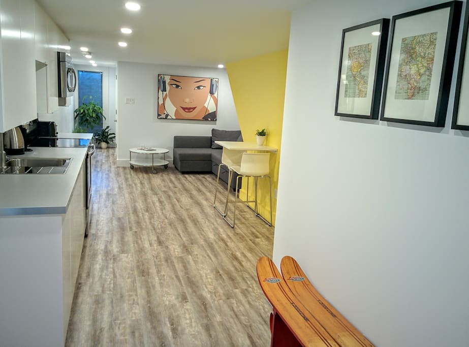 This is what you'll find when you first walk in...