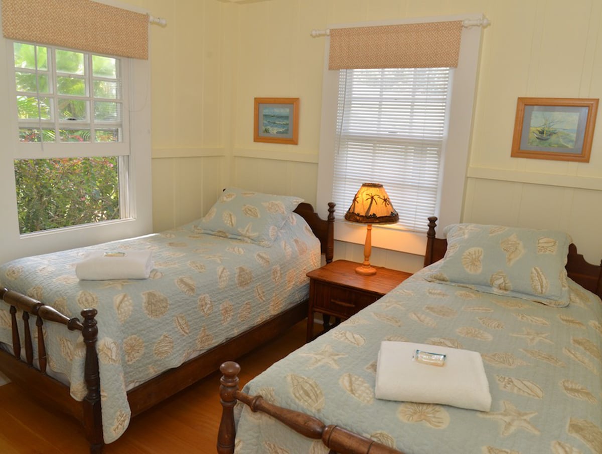 Tercer dormitorio, 2 camas individuales.