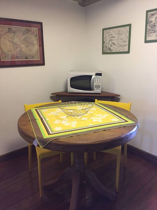 mesa de refeições