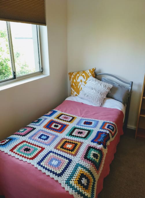 Sleep in a comfortable bed