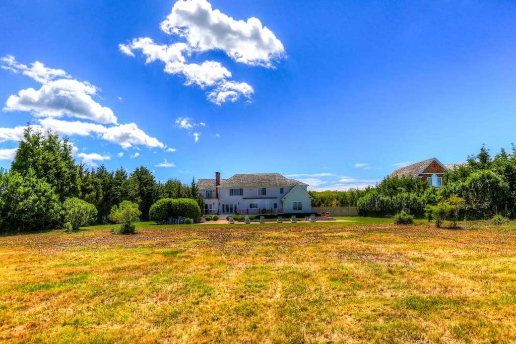 BACK OF HOUSE - LARGE OPEN AREA