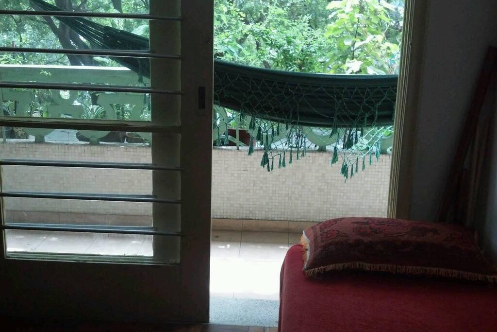 Sacada do apartamento