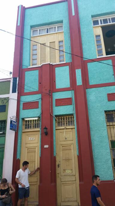 Frente de la casa
