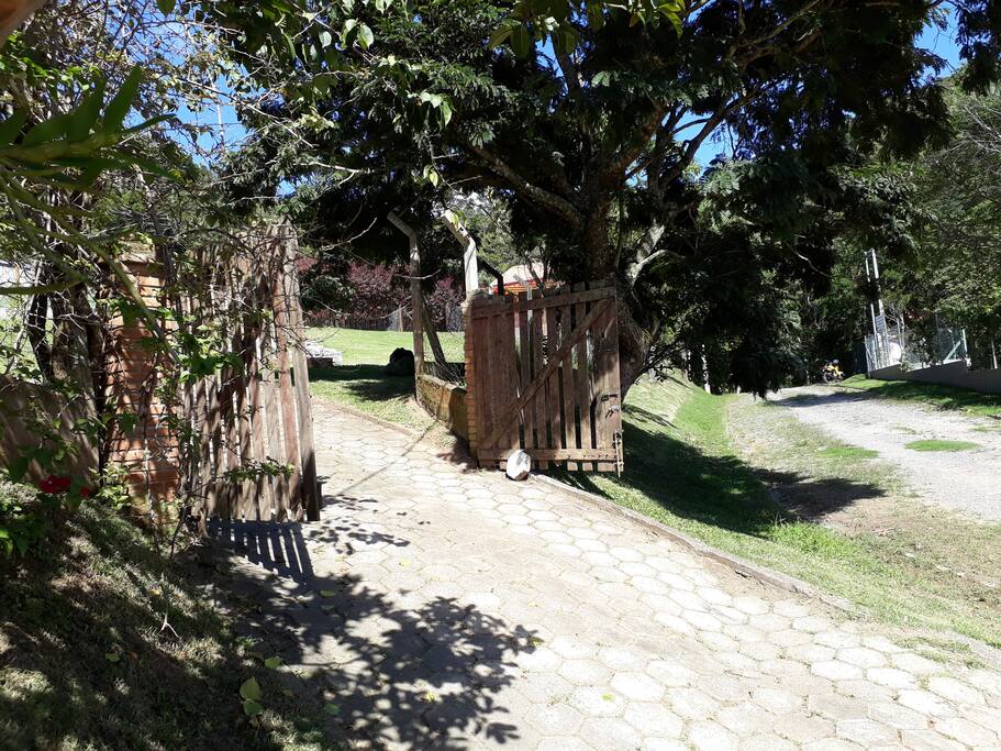 Entrada da propriedade