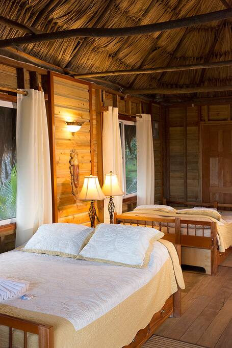 Two Comfortable Double Beds