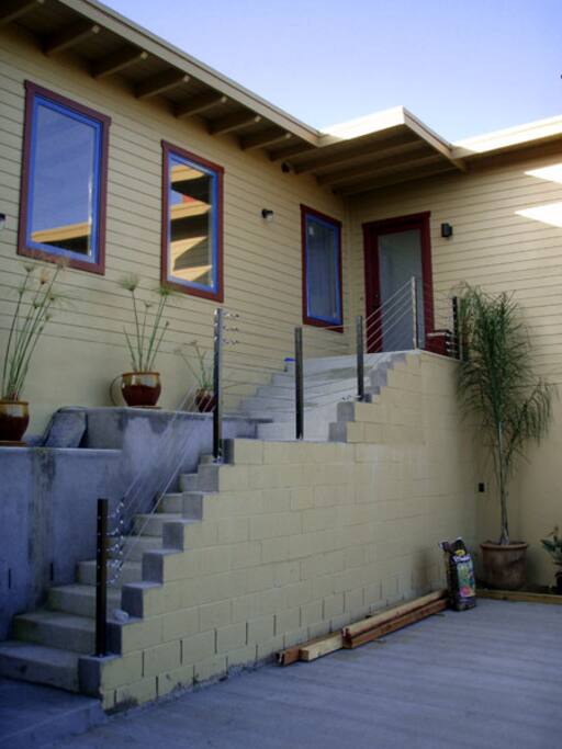 Main house entry (Studio is below)