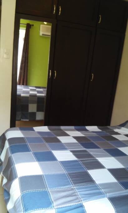 Las dos habitaciones tienen aire acondicionado