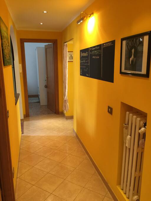 ingresso vista camere da letto