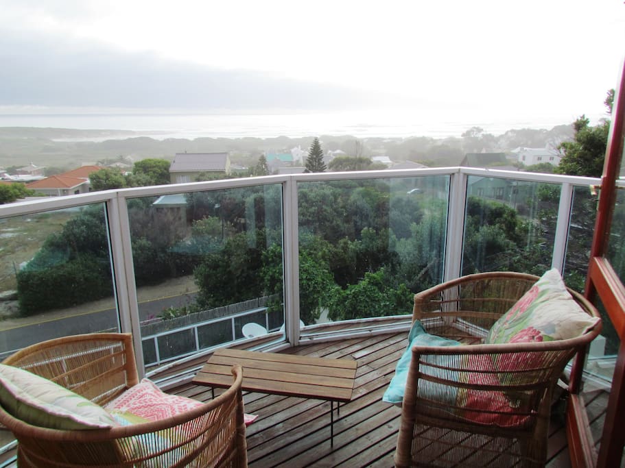 view of top balcony