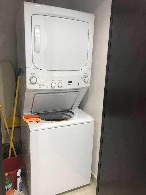 Washer and Dryer in the condo