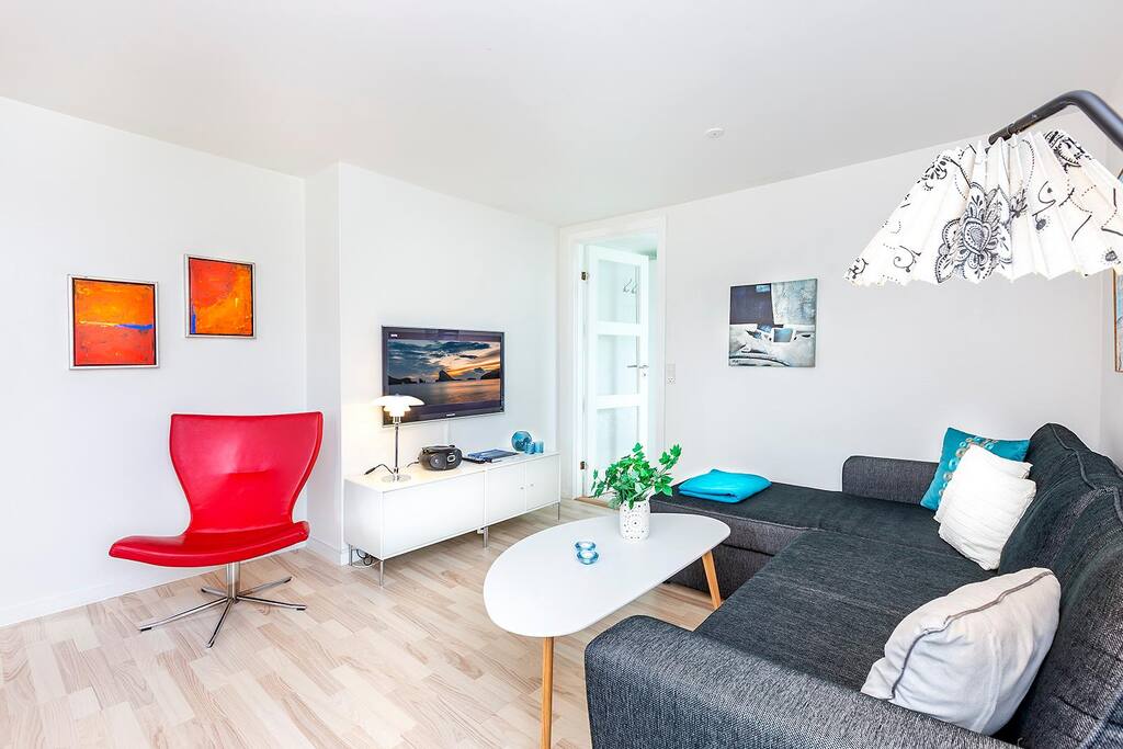 The living room